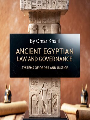 cover image of Ancient Egyptian Law and Governance